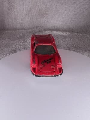 Vintage 1981 Ertl The Cannonball Run Ferrari Dino 246 GT - Red 1:64 Scale Car - Thumbnail 9