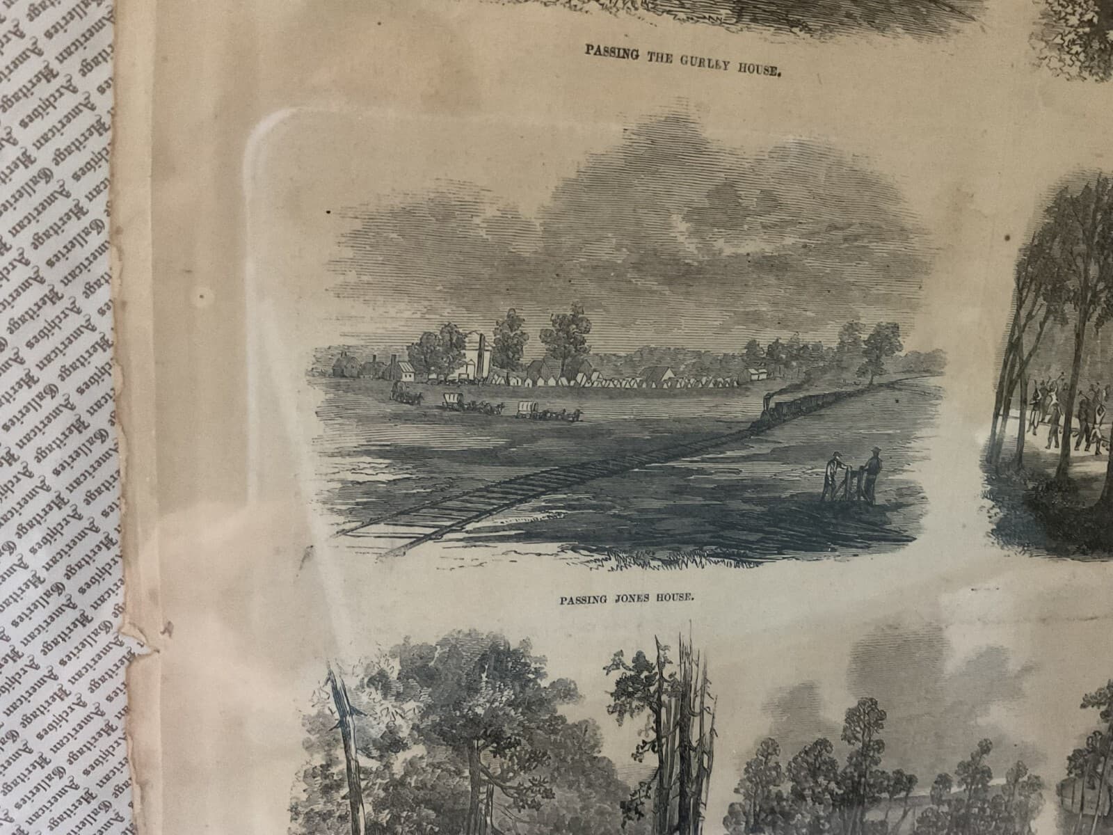 Antique Military Civil War 1864 Frank Leslie's Grant’s Railroad Newspaper 1800s - Thumbnail 7
