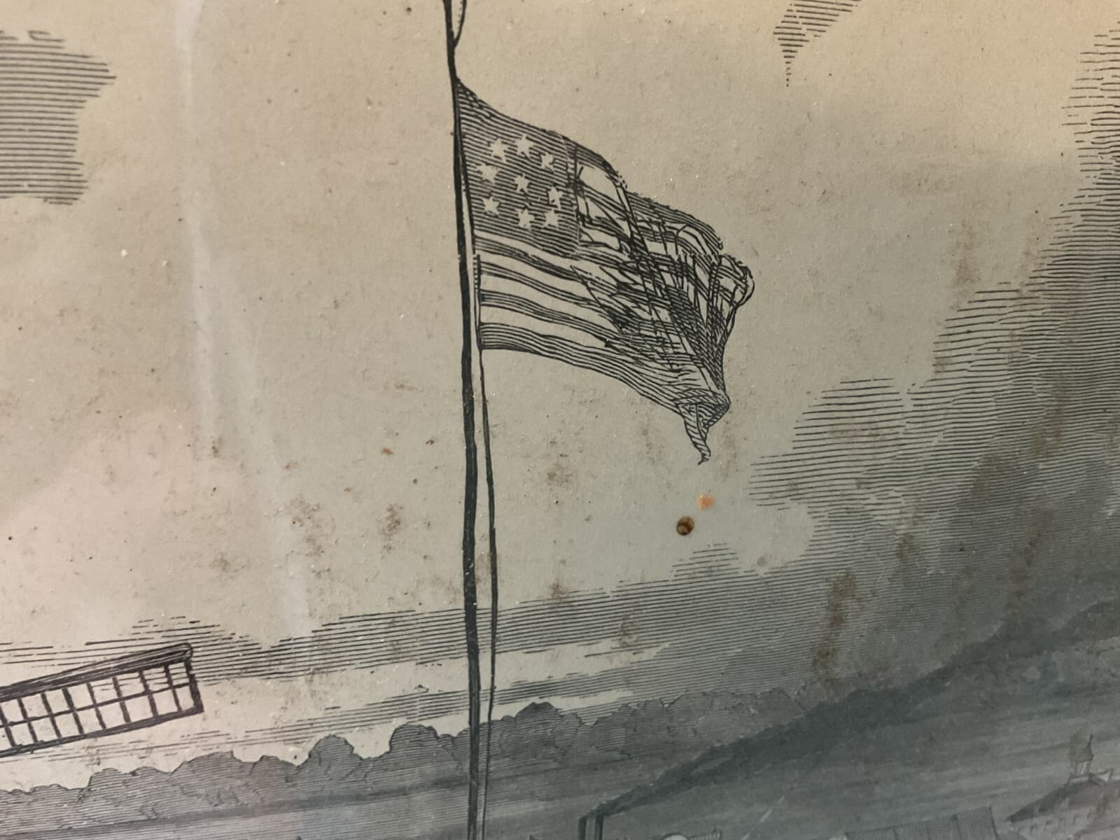 Antique Newspaper Civil War Cape Girardeau Harper Pictorial 1800s Military Rare - Thumbnail 6