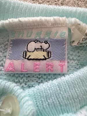 Snuggle Alert Vintage Easter Sweater Upstyled Toddler 12 M Custom Design Bunnies - Thumbnail 15