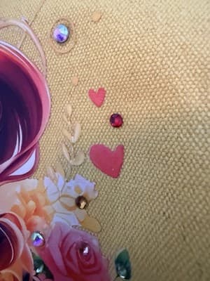 Beauty & Beast Belle Fabric Tote Custom Design OOAK Exclusive 1/1 Embellished - Thumbnail 10