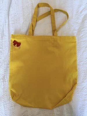 Beauty & Beast Belle Fabric Tote Custom Design OOAK Exclusive 1/1 Embellished - Thumbnail 12