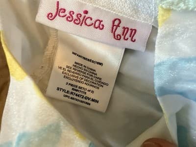 Girls Gorgeous Easter Dress Custom Design 1/1 Exclusive Blue Yellow Chiffon OOAK - Thumbnail 10