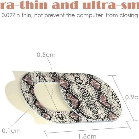 Webcam Cover Slide Cute Pattern Web Camera Cover 0.02-Inch Ultra - Thumbnail 2