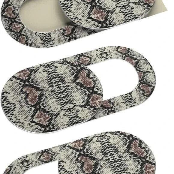 Webcam Cover Slide Cute Pattern Web Camera Cover 0.02-Inch Ultra