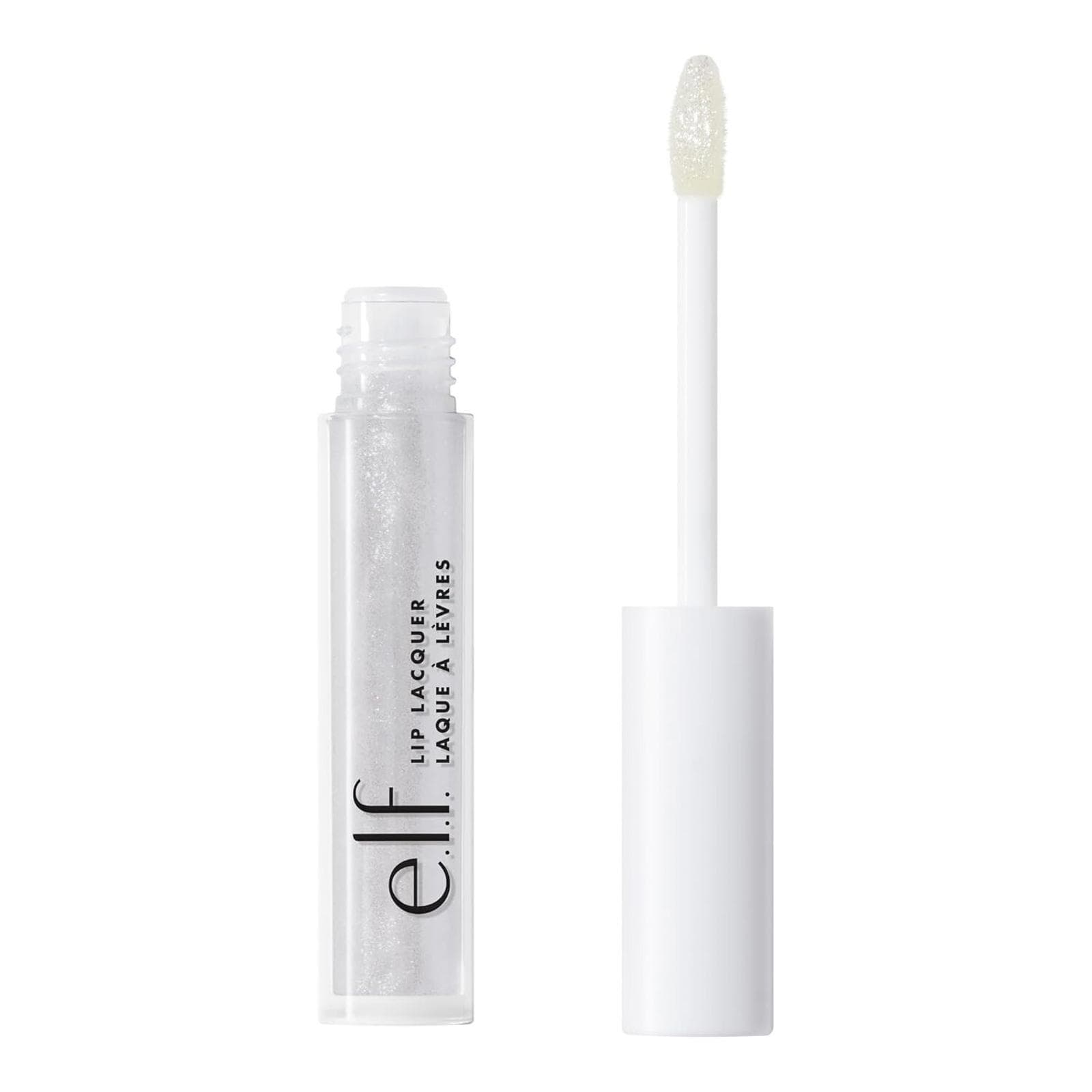 e.l.f. Lip Lacquer, Moisturizing, Shiny, Long Lasting, 0.08 Fl Oz, Bubbles