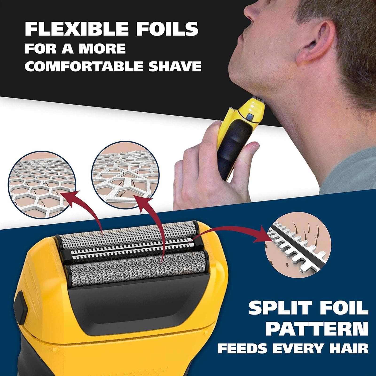 ** One time used - Wahl 7061-100 LifeProof Rechargeable WaterProof Wet/Dry - Thumbnail 4