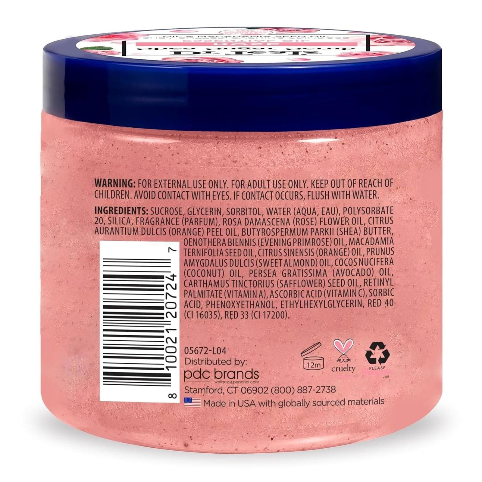 ** Dr Teal's Shea Sugar Body Scrub, Rose with Essential Oil, 19 oz (Pack of 3) - Thumbnail 8