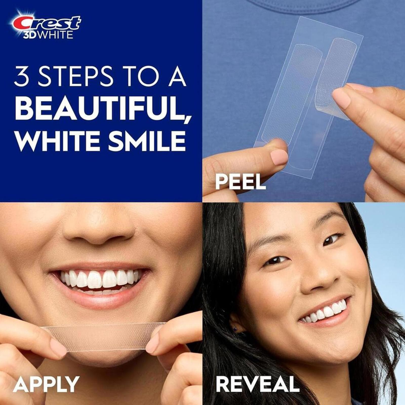 Crest 3D Whitestrips Sensitive At-Home Teeth Whitening Kit,18 Treatments EXP2026 - Thumbnail 4
