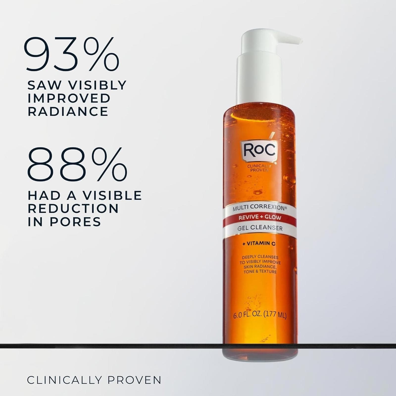 One time used - RoC Multi Correxion Revive + Glow Gel Facial Cleanser - Thumbnail 3
