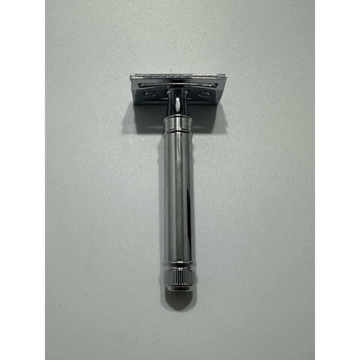 Edwin Jagger DE89BL Chrome Reusable Classic Double Edge Safety Razor for Men - Thumbnail 3
