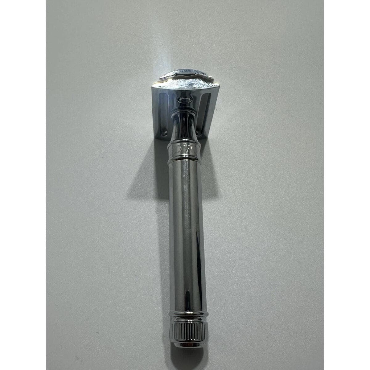 Edwin Jagger DE89BL Chrome Reusable Classic Double Edge Safety Razor for Men - Thumbnail 2
