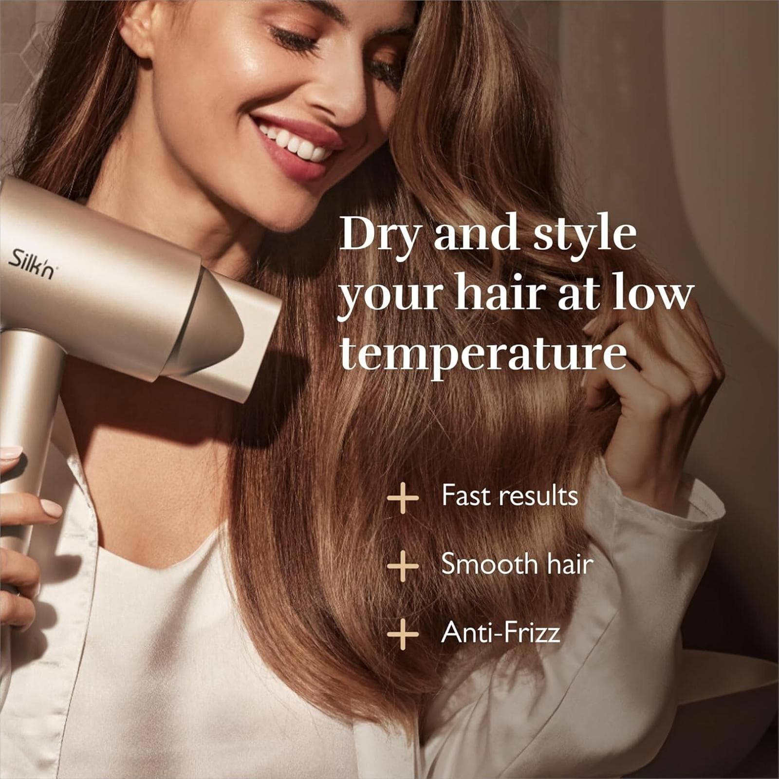 One time used - Silk'n SilkyAir Pro Brushless hair dryer Water Ion Tech. HDB003 - Thumbnail 2