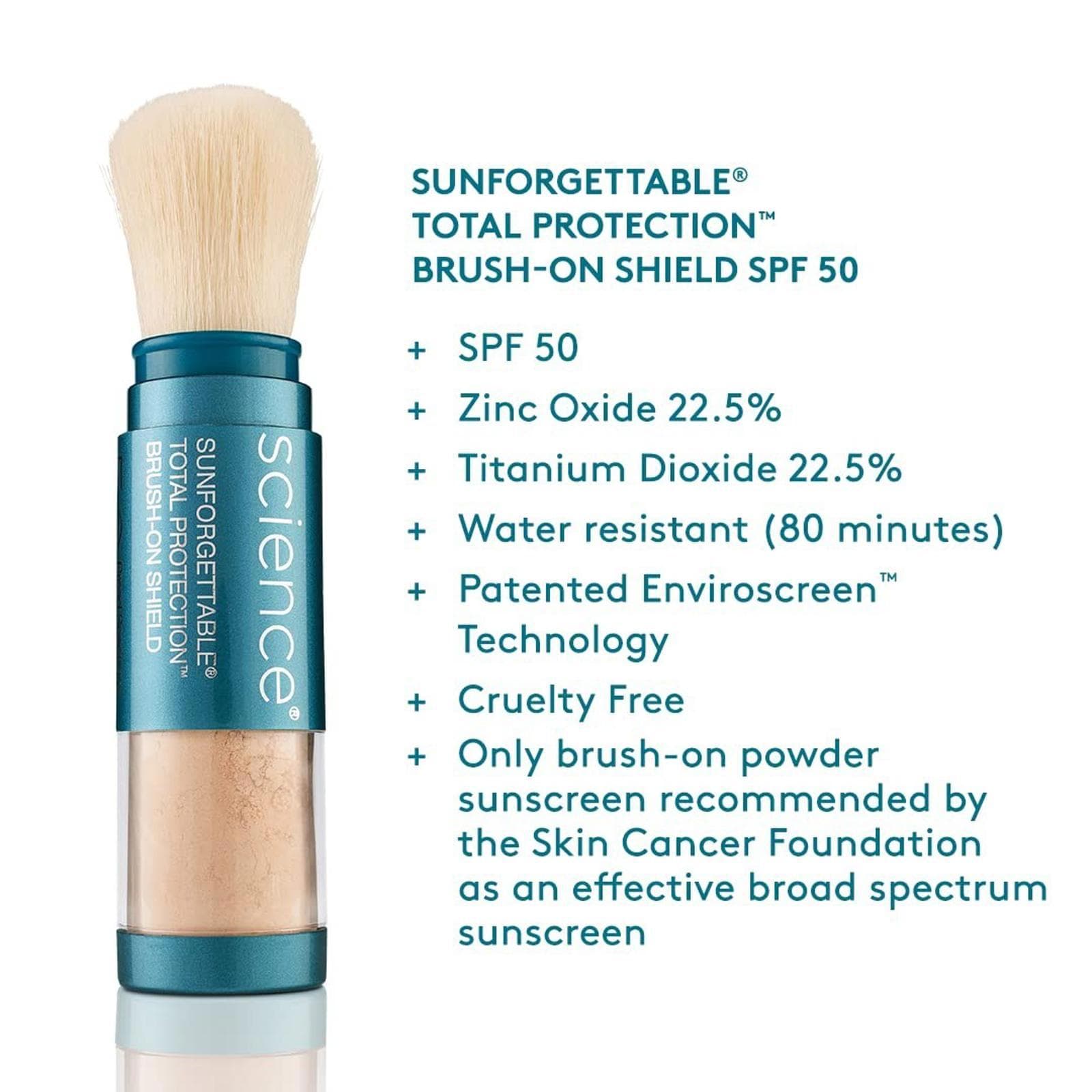One time used- Colorescience Sunforgettable Total Protection SPF50 (Medium) - Thumbnail 2