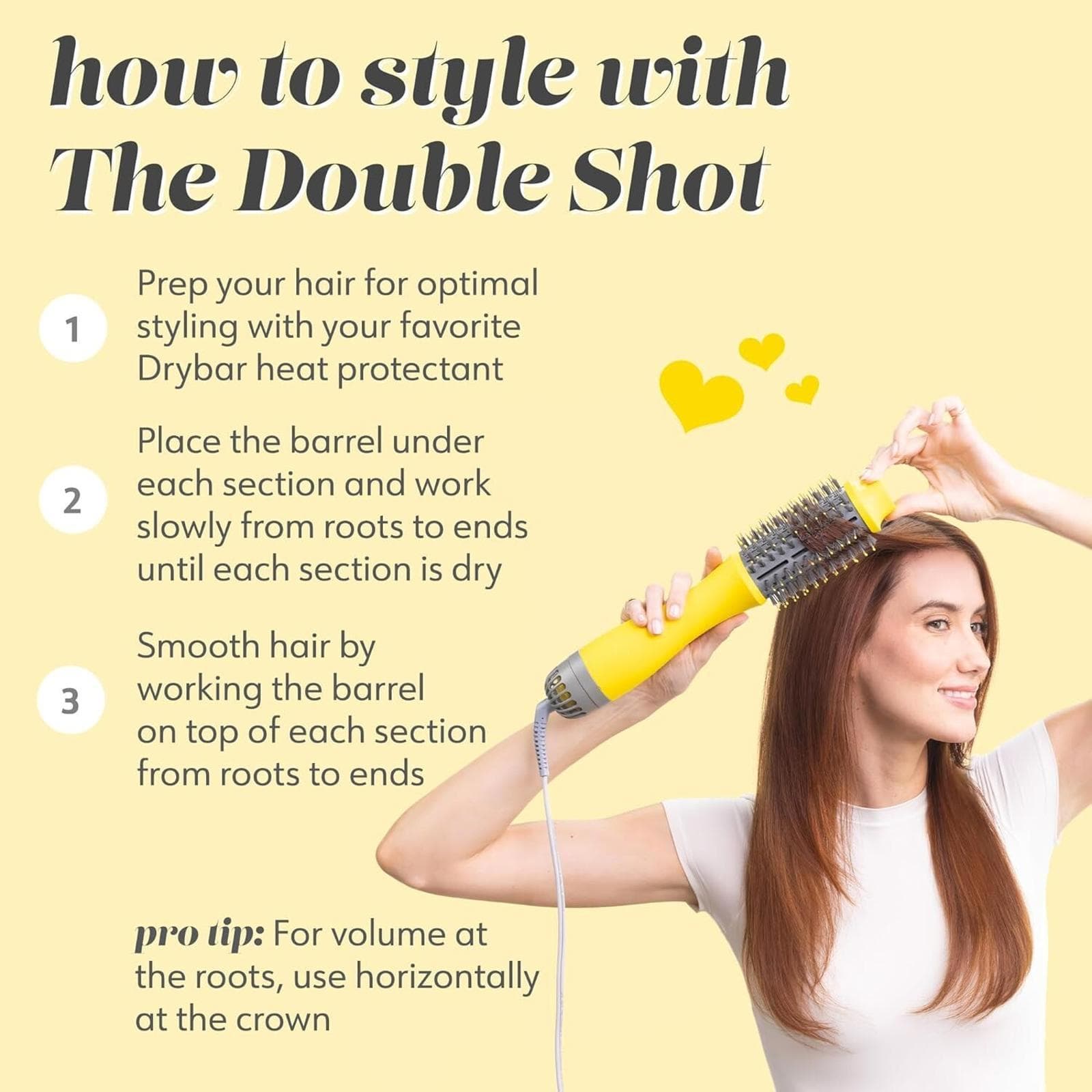 Used - Drybar The Double Shot Blow Dryer Oval Brush - Thumbnail 5