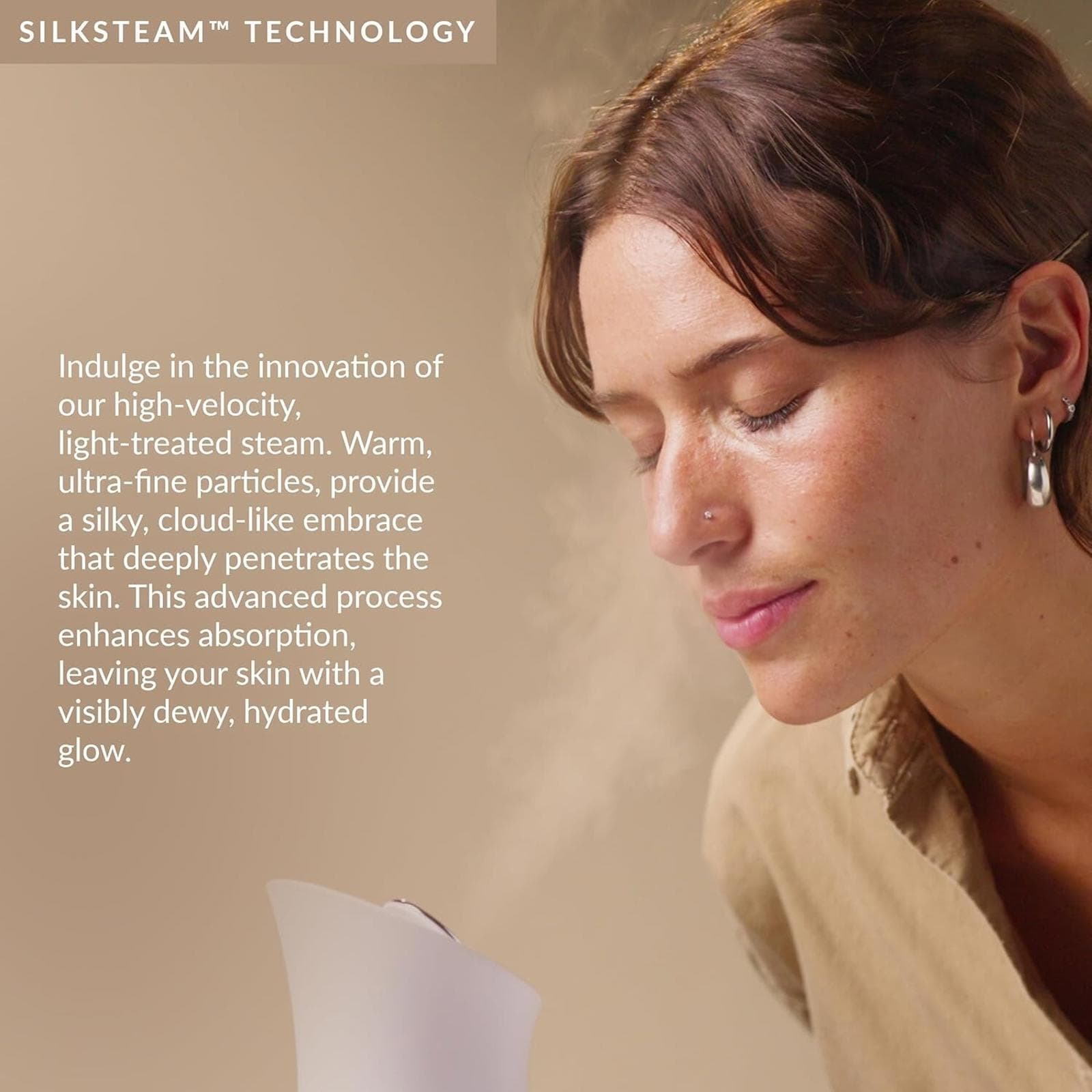 Open Box - PMD SilkSteam Pro SpaGrade Facial Steamer w. SilkSteam Tech - Thumbnail 4