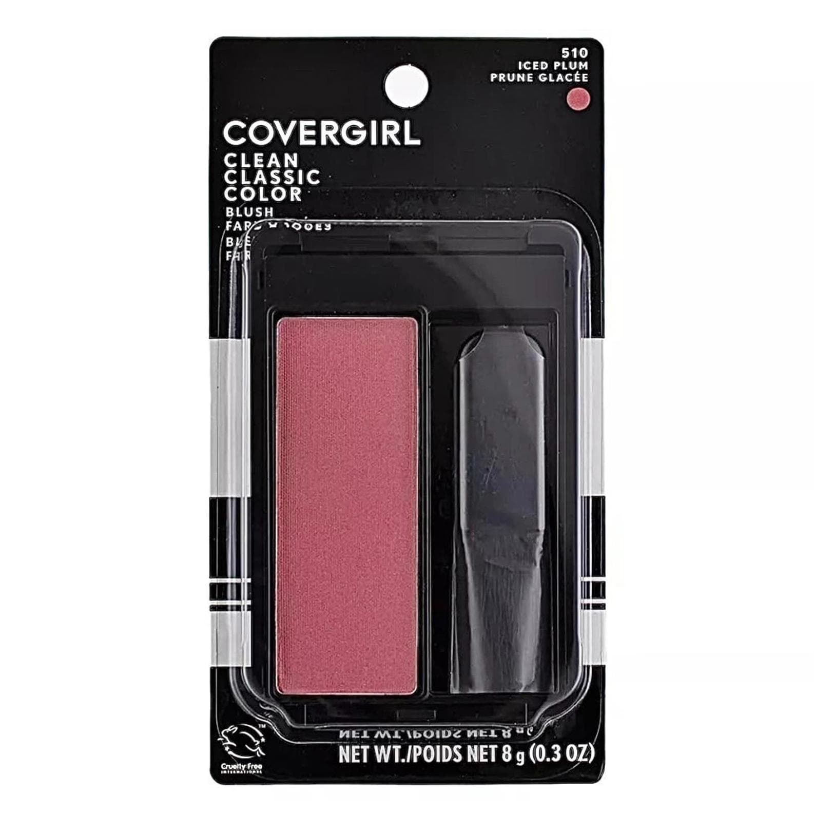 CoverGirl Clean Classic Color Blush 0.3 oz, Iced Plum #510