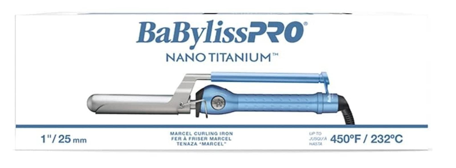 Open Box - BaBylissPRO Nano Titanium Curling Iron for Loose Curls -1.25" - Thumbnail 2