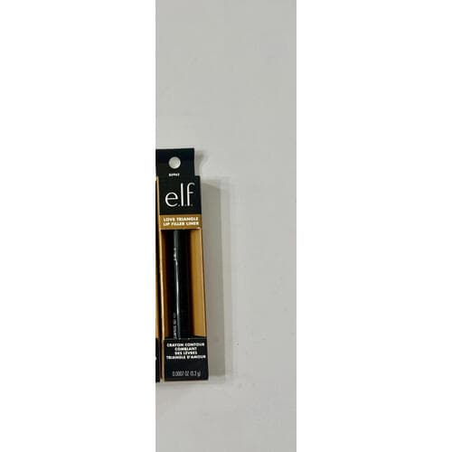 Open Box- e.l.f. Love Triangle Lip Filler Liner, Lipliner Pencil -Deep Brown