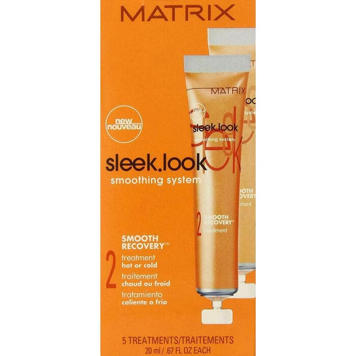 Matrix Sleek Look Smoothing System 2 Counts, 5 Recovery Treatments 0.67oz