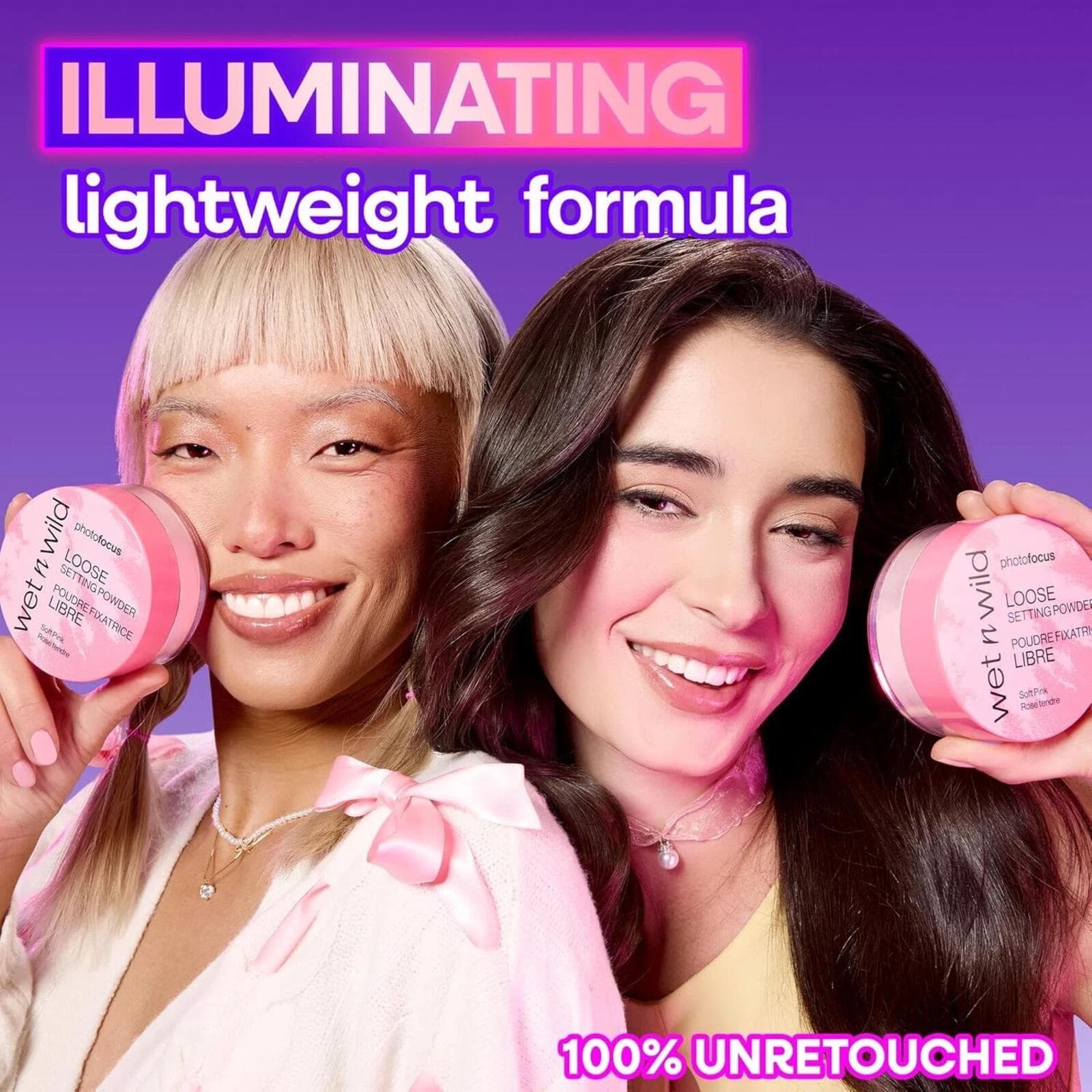 ** wet n wild Photo Focus Loose Setting Powder, Soft Pink - Thumbnail 3