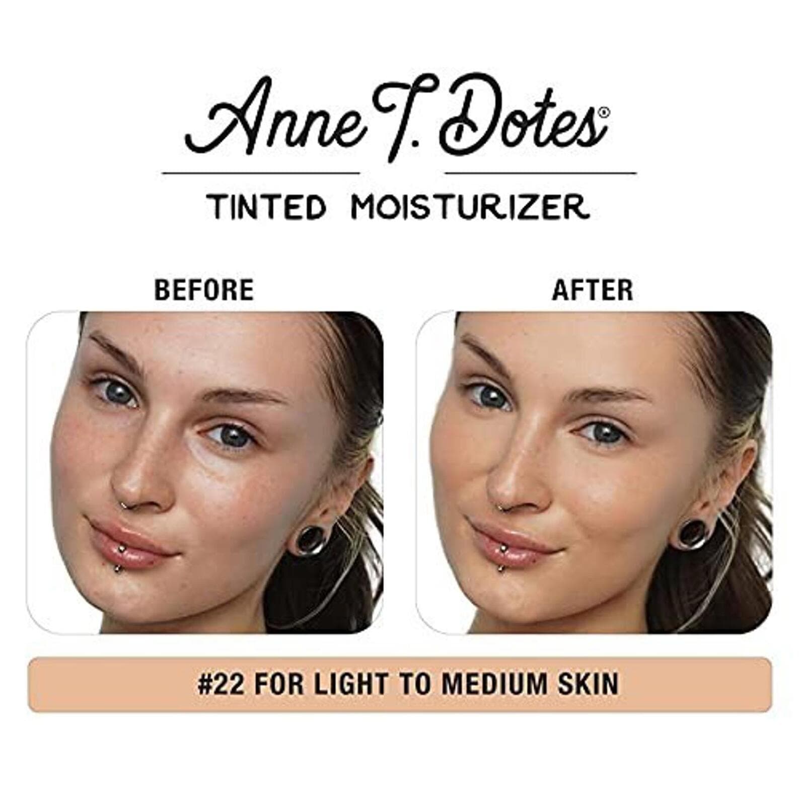 theBalm Anne T. Dotes Tinted Moisturizer, #22 (For Light to Medium Skin), 1 fl. - Thumbnail 3