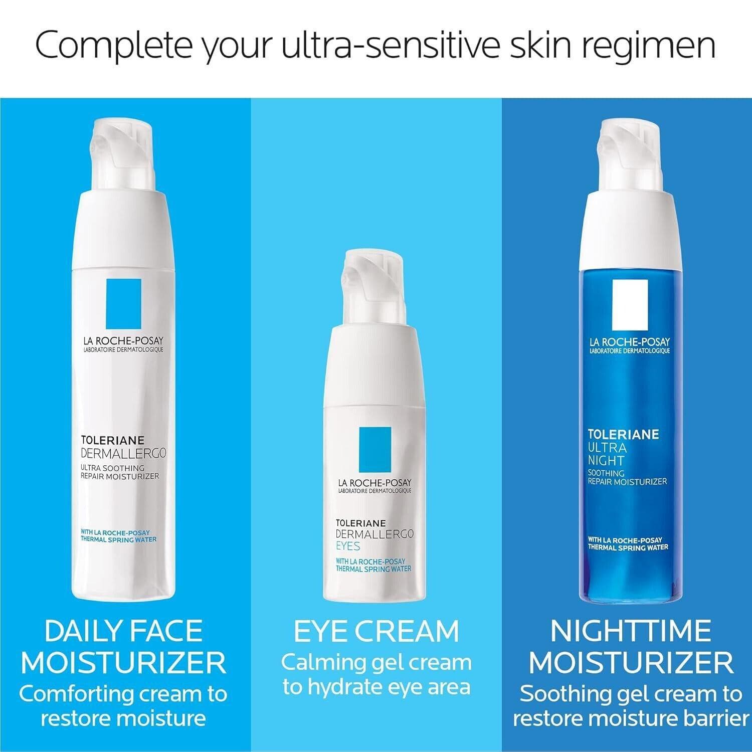 La Roche-Posay Toleriane Dermallergo Ultra Soothing Repair Face Moisturizer - Thumbnail 3