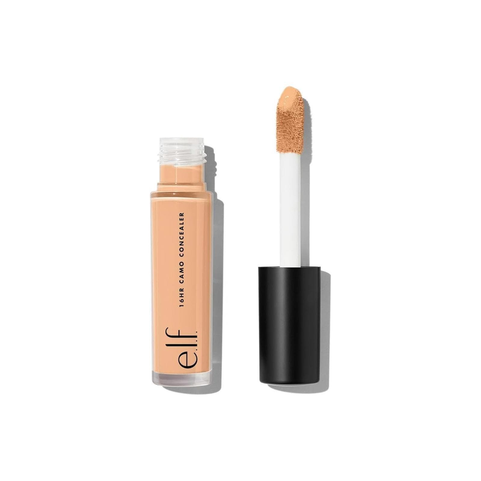 e.l.f. 16HR Camo Concealer,Highly-Pigmented Face Concealer -Medium Beige