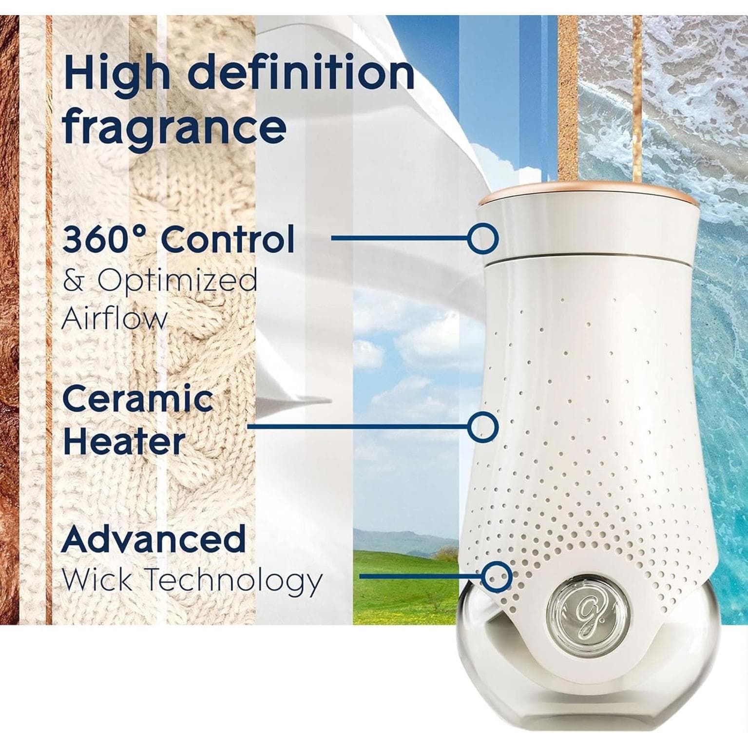 Glade PlugIns Air Freshener Warmer, Scented and Essential Oils (2 ct) - Thumbnail 6