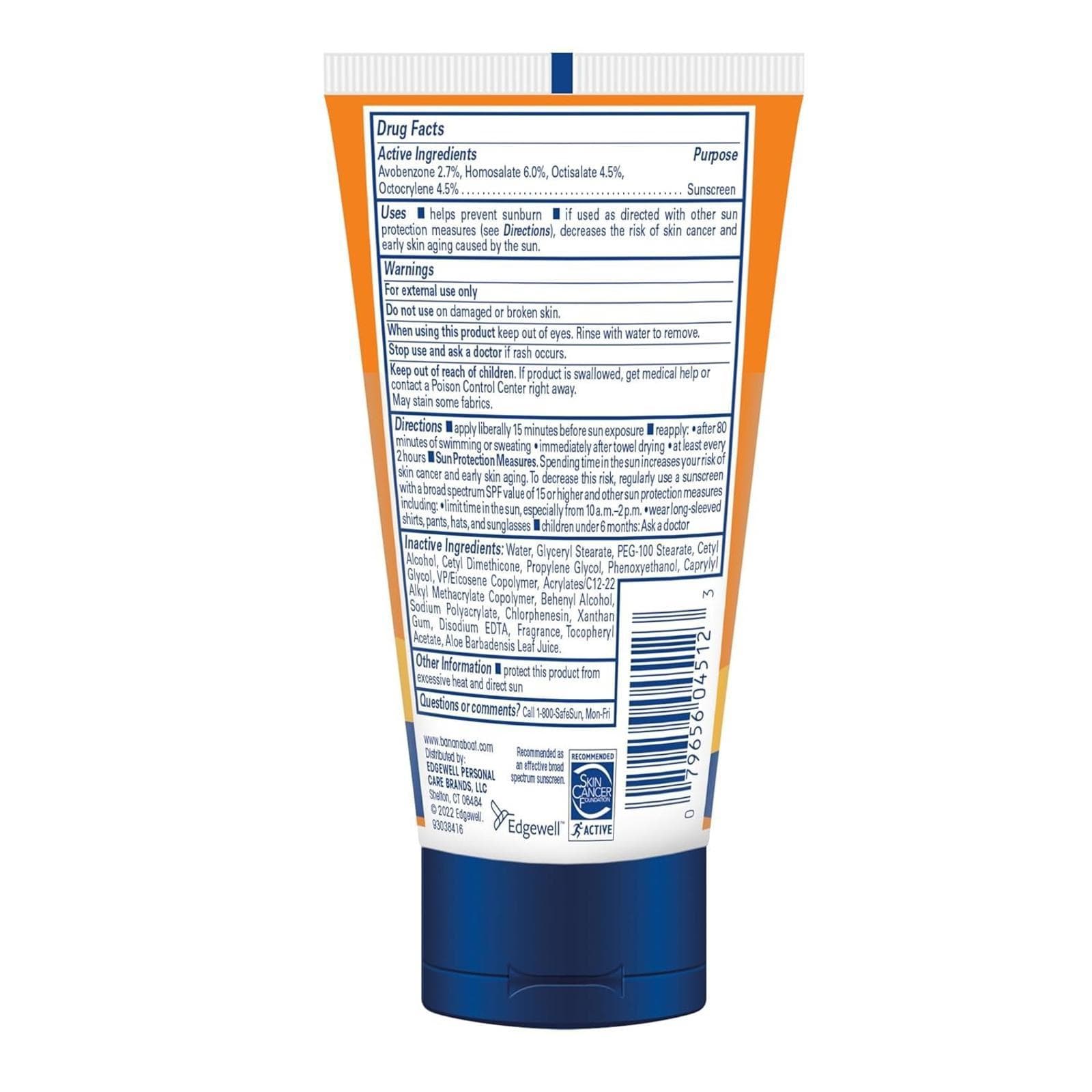 Banana Boat Sport Ultra Sunscreen Lotion SPF 30, 3oz (2 PK) EXP: 03/2027 - Thumbnail 2