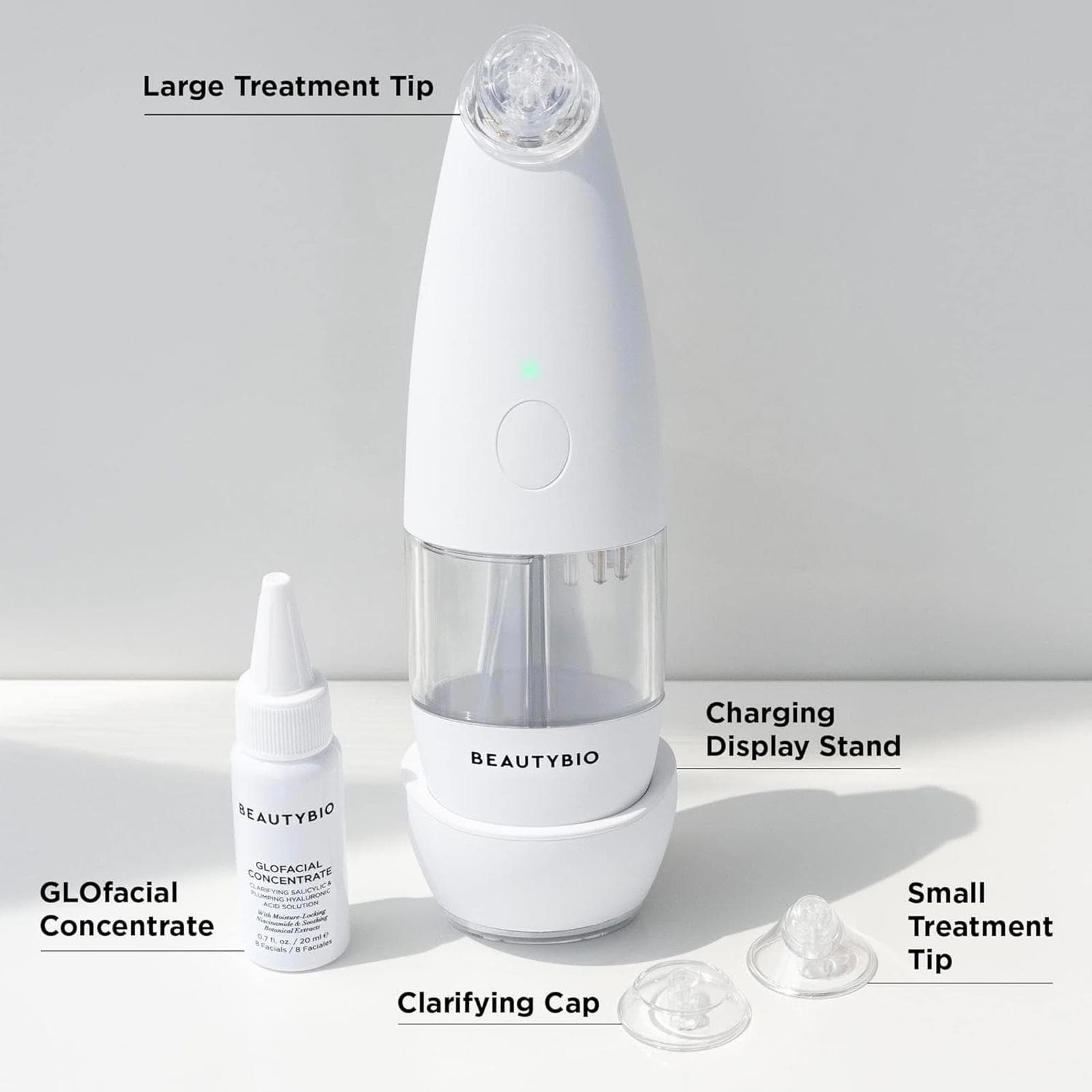 ** For parts- BeautyBio GLOfacial (Not working)