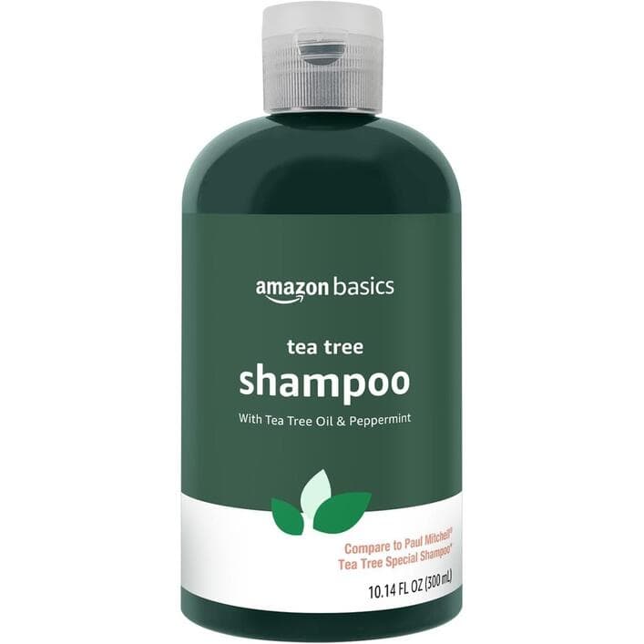 Amazon Basics Tea Tree Shampoo, 10.14 Fl Oz