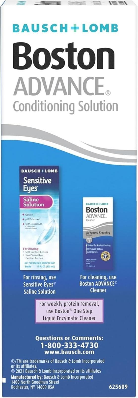 Bausch + Lomb Boston Advance Conditioning Solution, 3.5 fl oz - Thumbnail 4