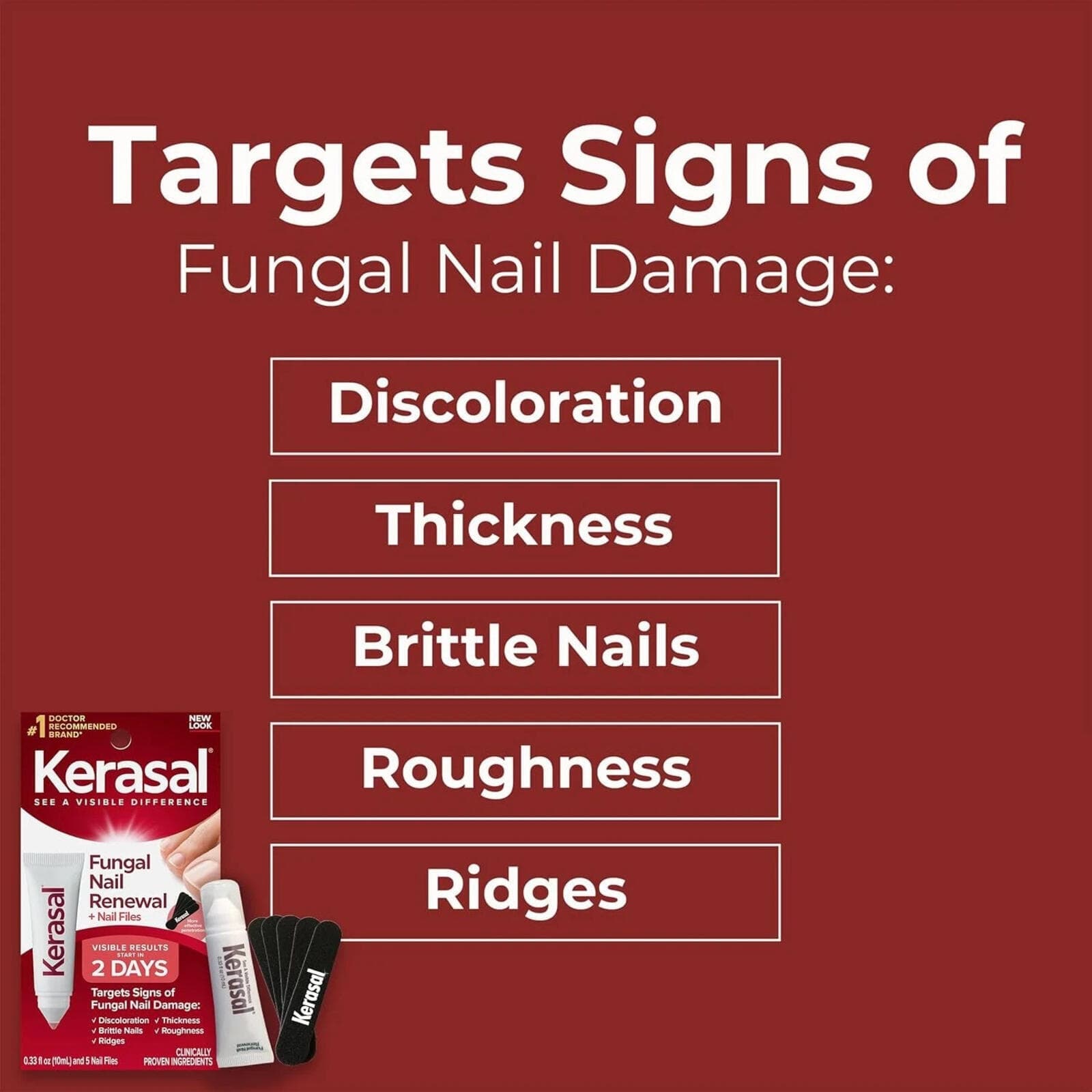 ** Kerasal Nail Renewal and Nail File Combo Pack - Thumbnail 2