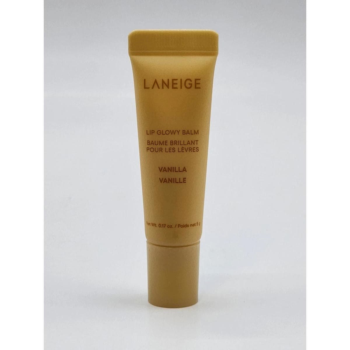 Open Box-Laneige Lip Glowy Balm Travel Size 0.17oz Vanilla (no retail box)
