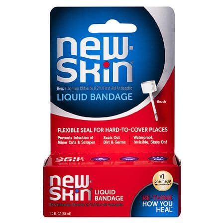 New Skin New-Skin Liquid Bandage All-in-One Protection Brush, 1 FL Oz - 1 Oz | CVS - Thumbnail 2