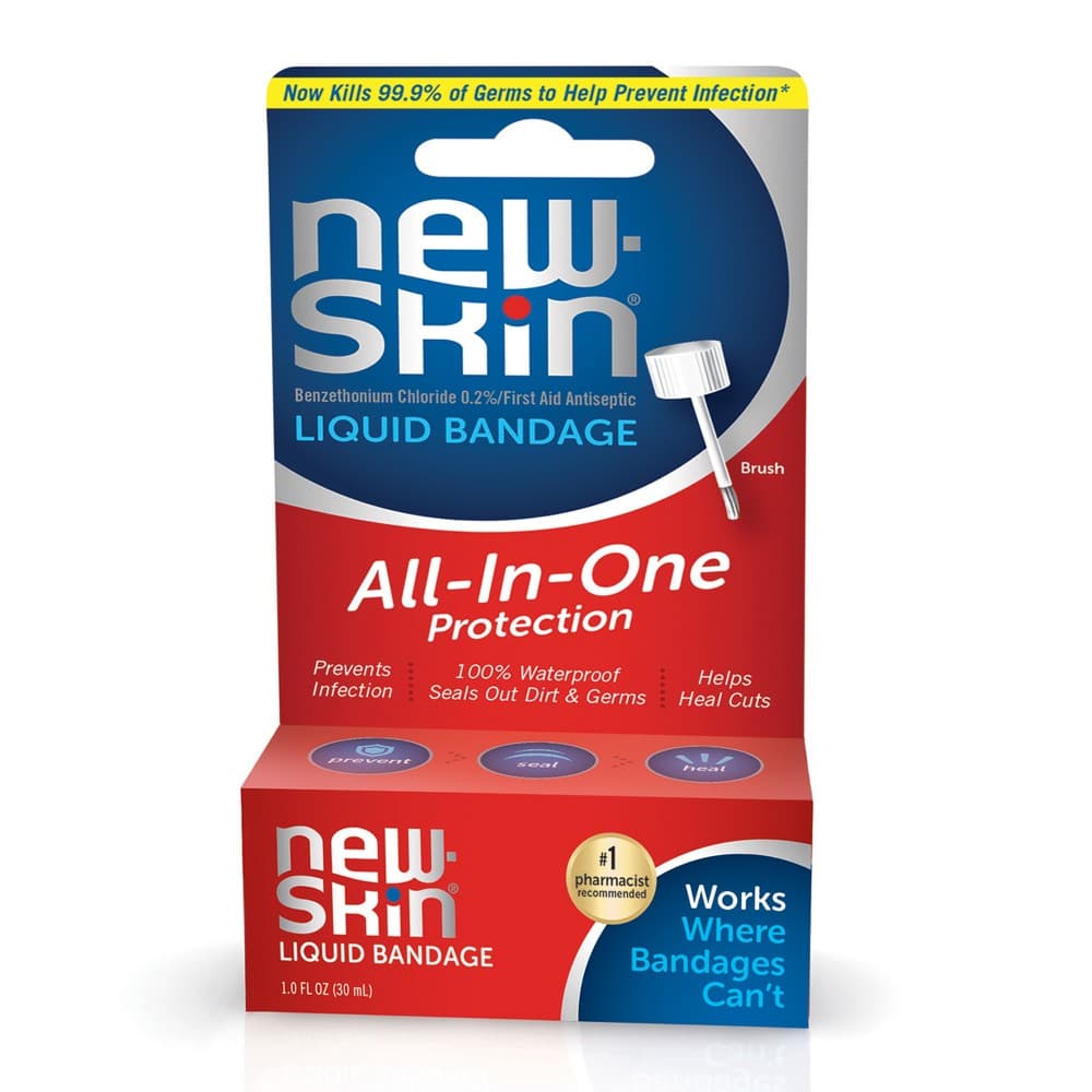 New Skin New-Skin Liquid Bandage All-in-One Protection Brush, 1 FL Oz - 1 Oz | CVS - Thumbnail 3