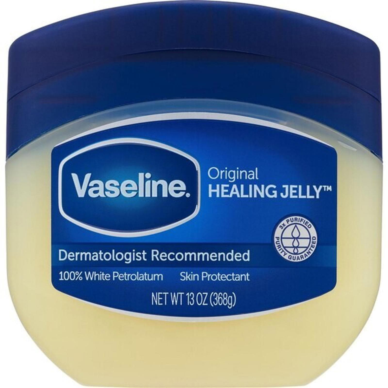 Vaseline Petroleum Jelly Original Provides Dry Skin Relief (2 PACK) - Image 1