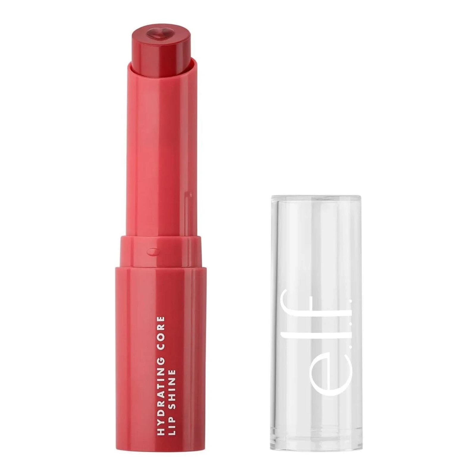 Open Box- e.l.f. Hydrating Core Lip Shine, Conditioning Tinted Chapstick, Joyful - Image 1