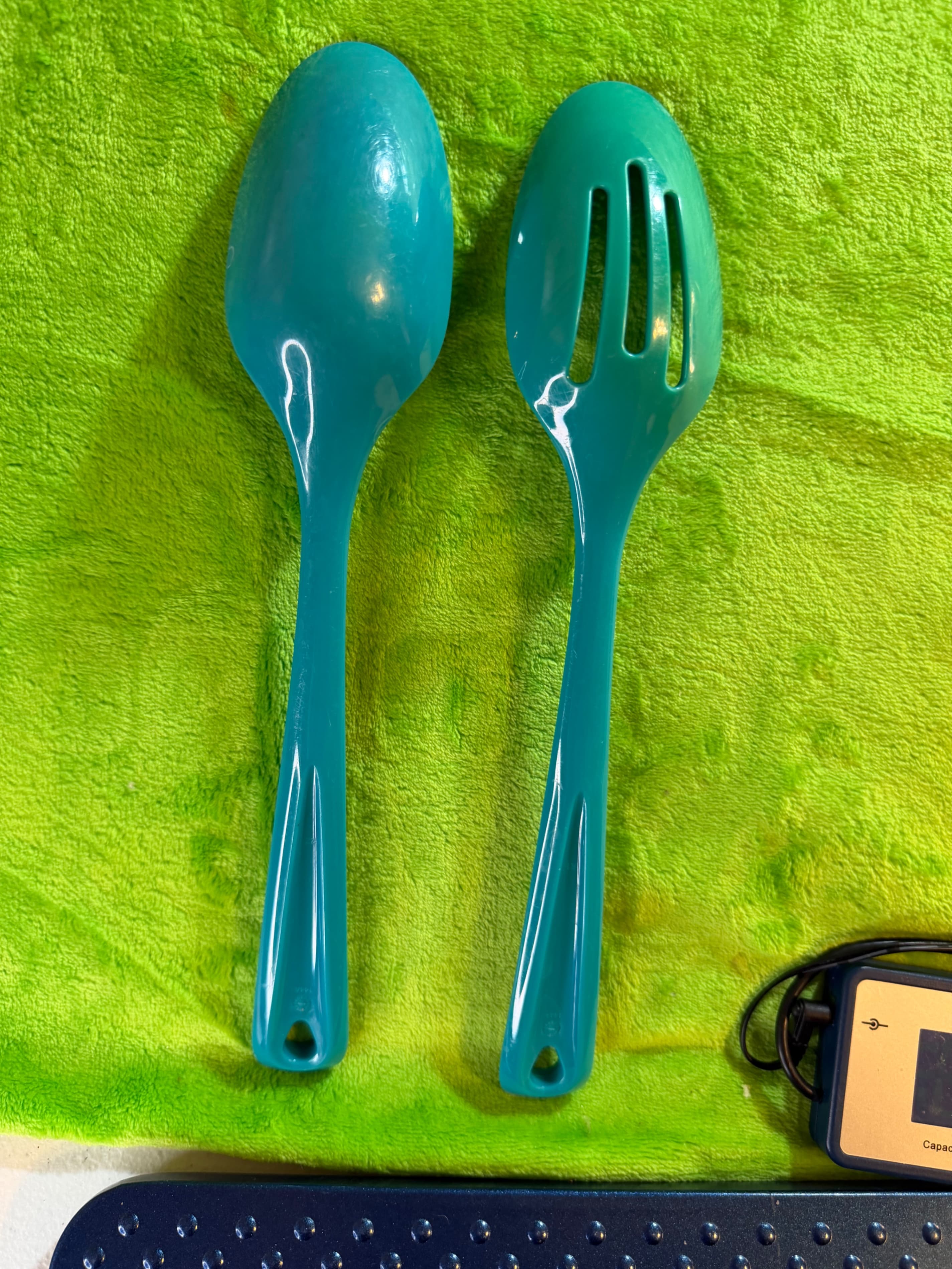 Blue Pioneer Woman Spoon set with Floral Design - Thumbnail 2