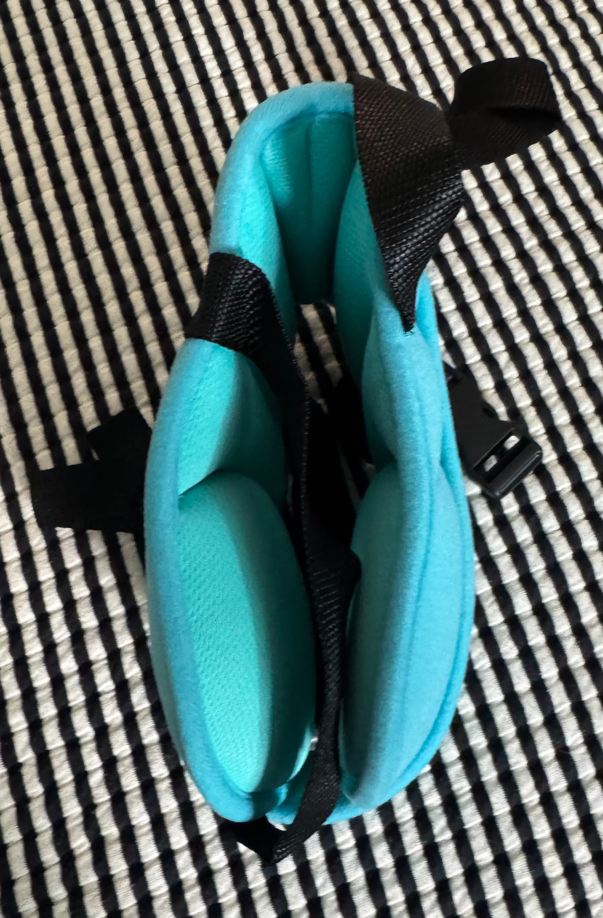 LETTON Adjustable Child Car Seat Head Support Band, Soft Kids Head Holder Head Strap, Safety Head & Neck Pillow Support - A Comfortable Sleep Solution, Lake Blue - Thumbnail 6