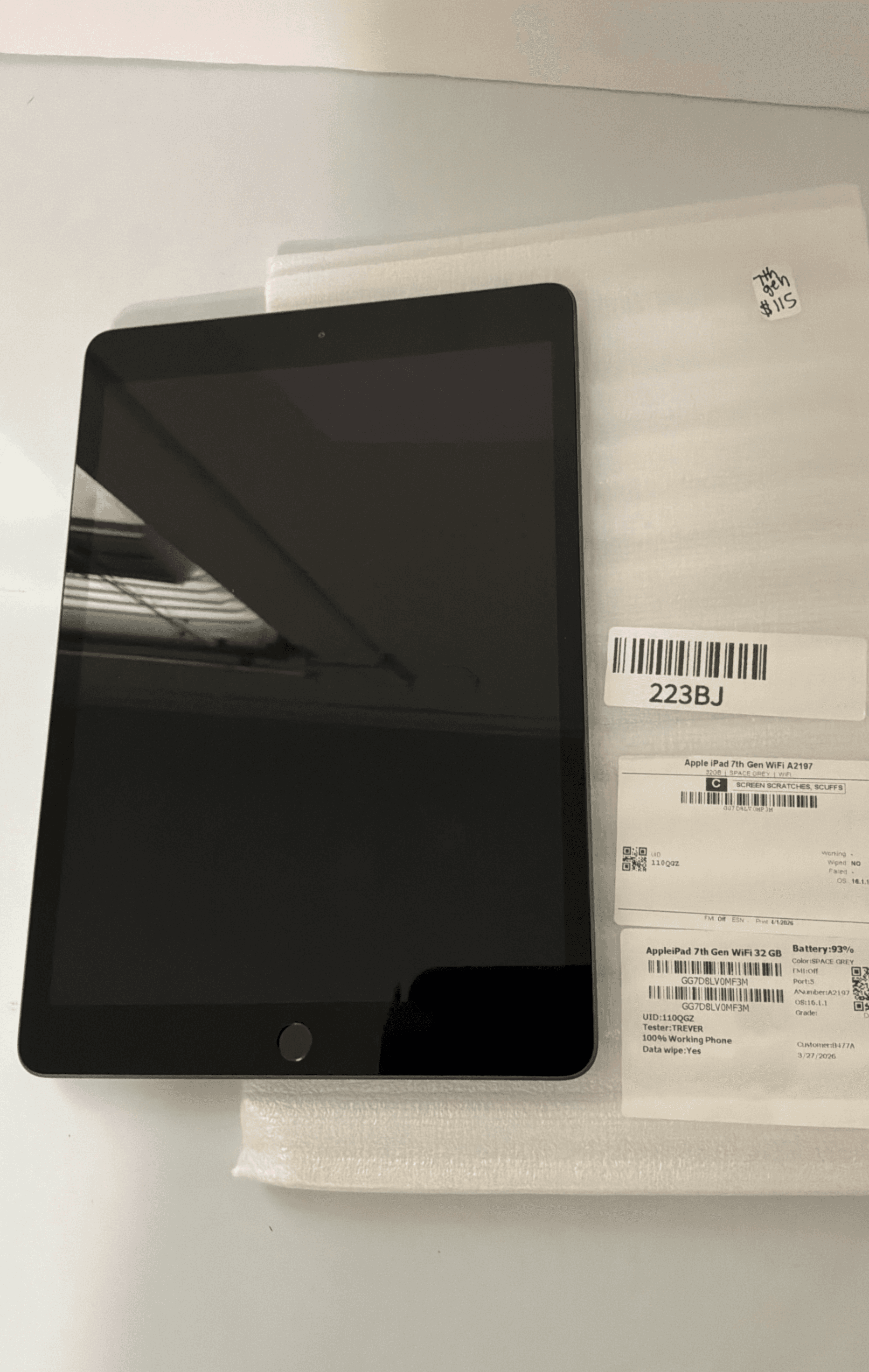 iPad 7th Generation 32gb Space Grey