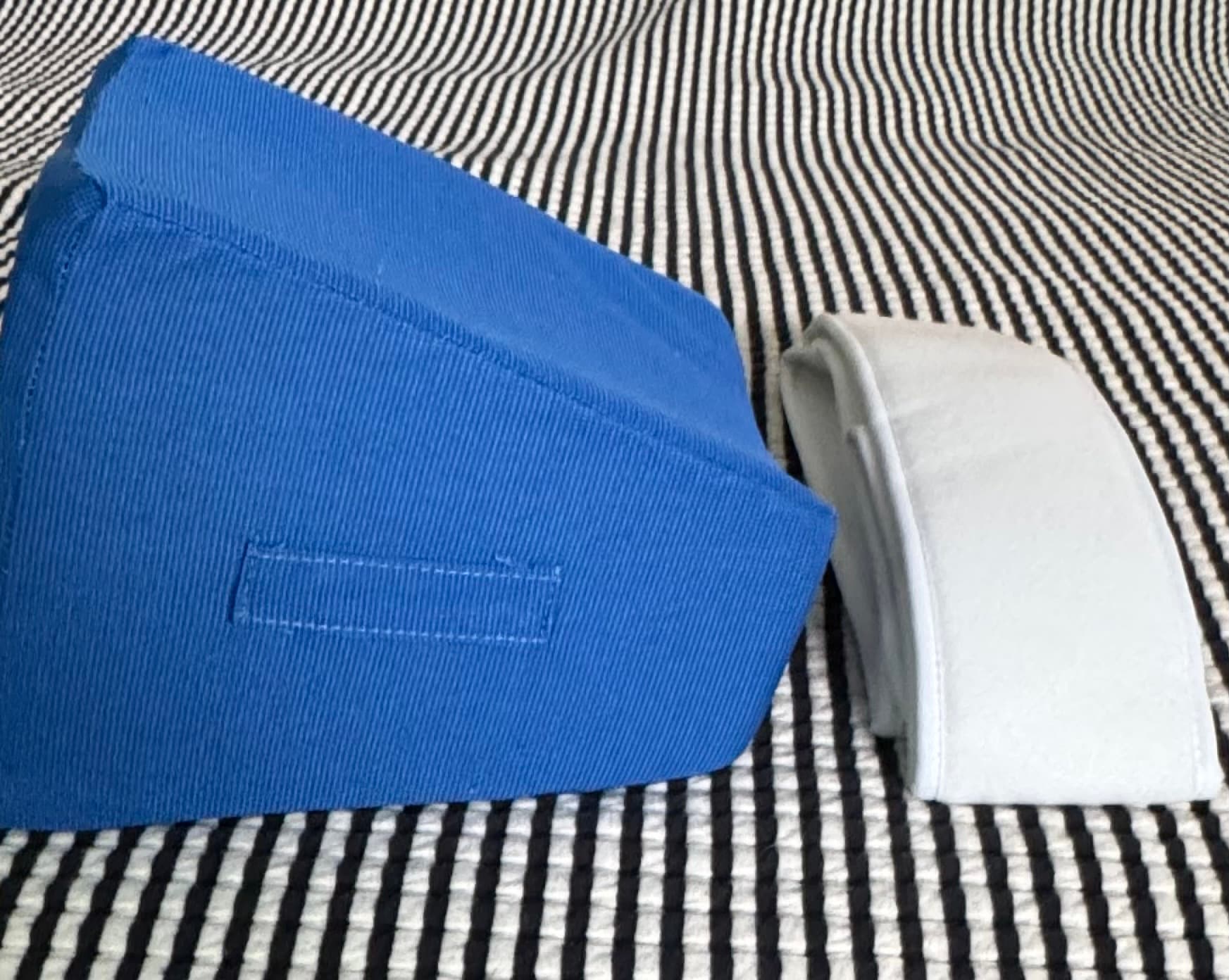 Premium Wheelchair Knee Pad – Blue Cushioned Leg & Knee Protector - Thumbnail 3