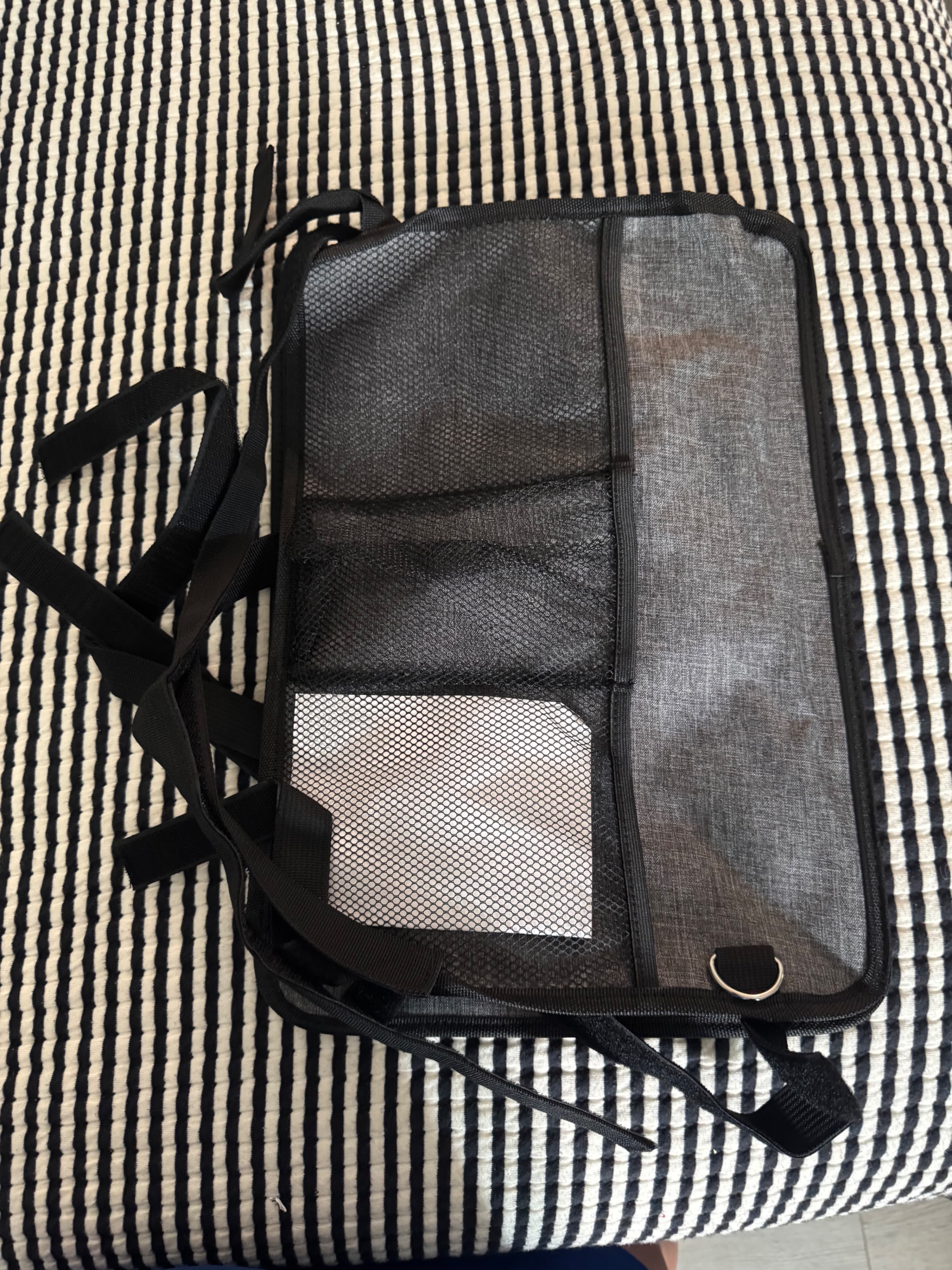 Walker Tray with Cup Holders - Gray Universal Walker Attachment - Thumbnail 4
