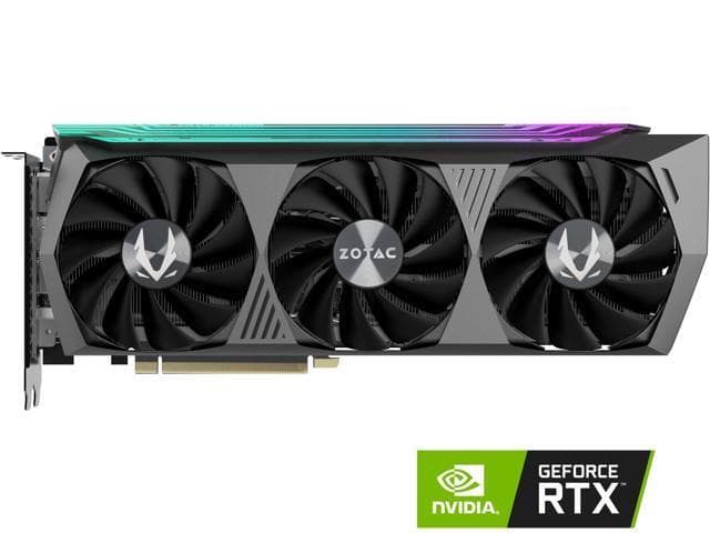 ZOTAC GAMING GeForce RTX 3070 Ti AMP Holo 8GB GDDR6X Graphics Card - Thumbnail 3