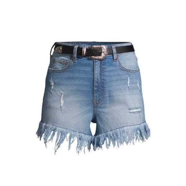No Boundaries Juniors Super High Rise Festival Shorts