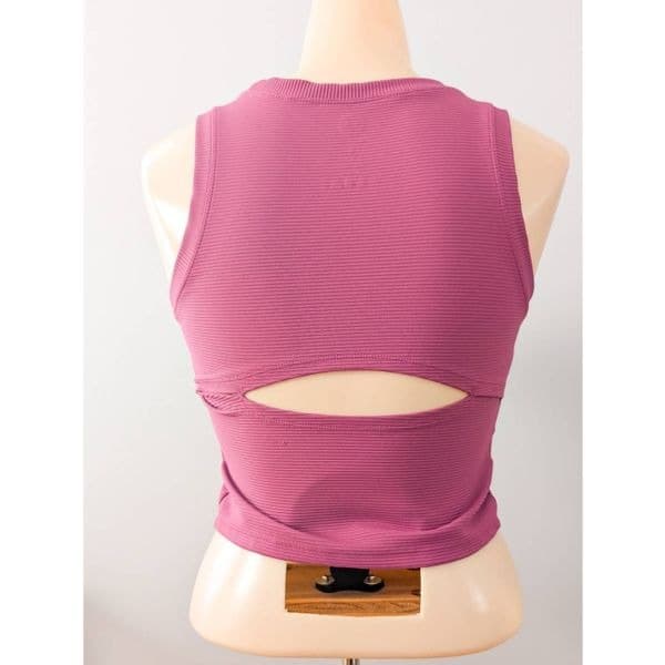 Move Theology Mauve Tank Top Bra - Thumbnail 2
