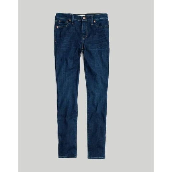 Madewell 9" Mid Rise Skinny Jeans 25 - Thumbnail 2