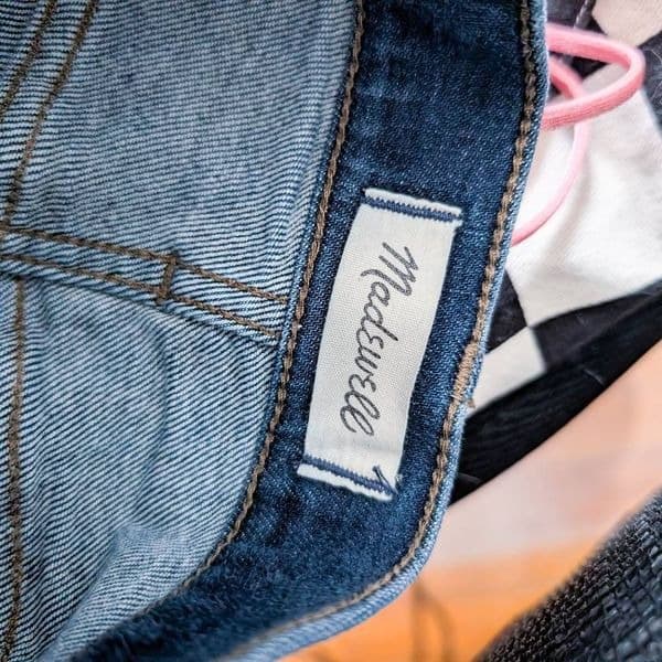 Madewell 9" Mid Rise Skinny Jeans 25 - Thumbnail 7