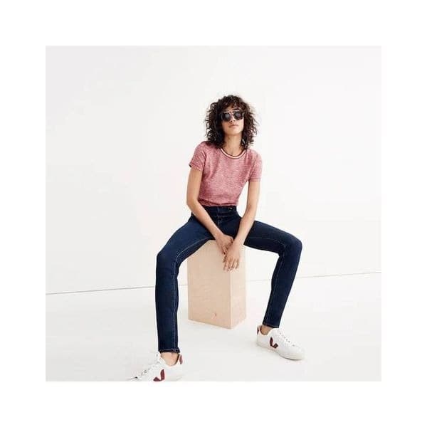 Madewell 9" Mid Rise Skinny Jeans 25 - Thumbnail 3